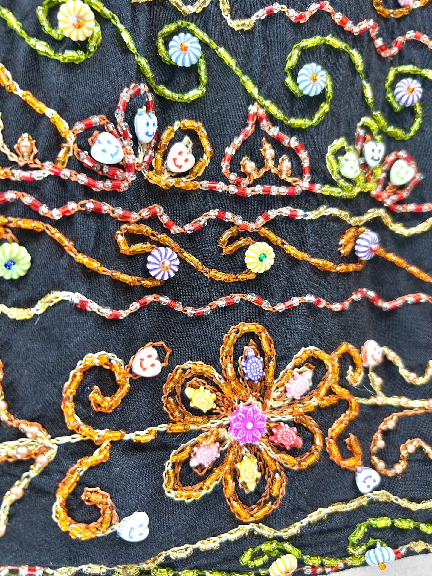 Vintage  Embroidery Skirt [B31535]