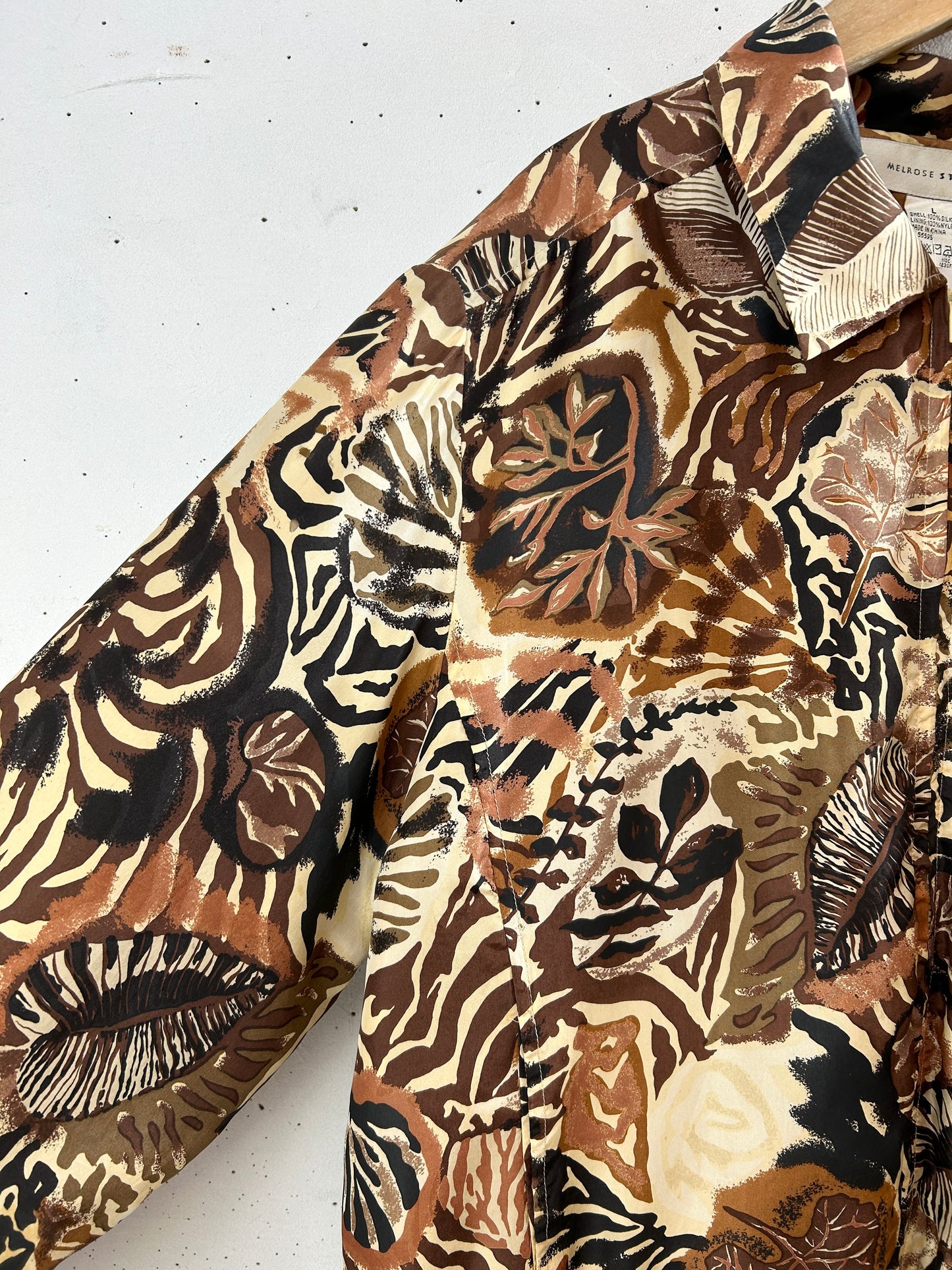 Vintage Silk Blouson [J30447]