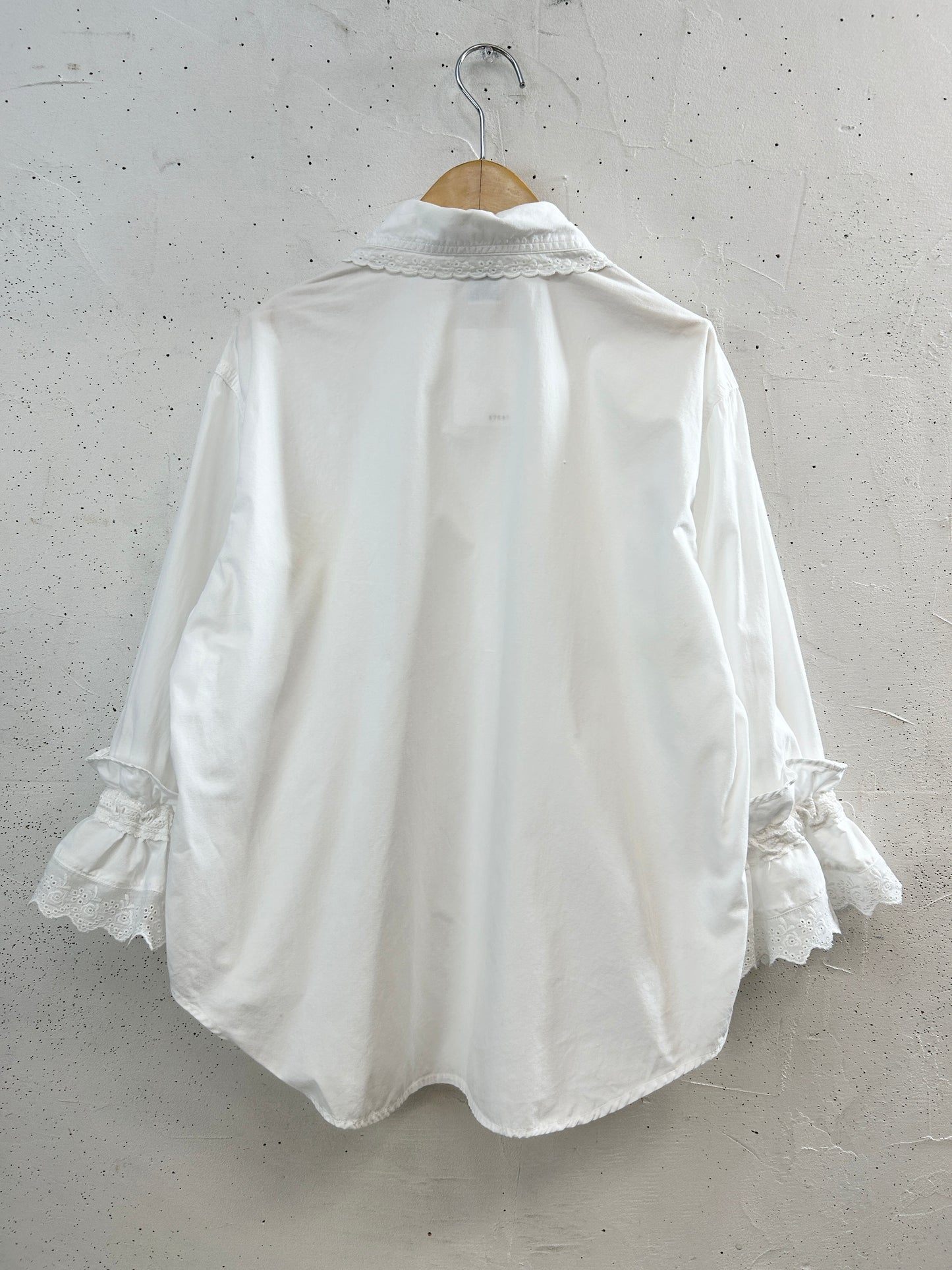 Vintage White Blouse [H33458]