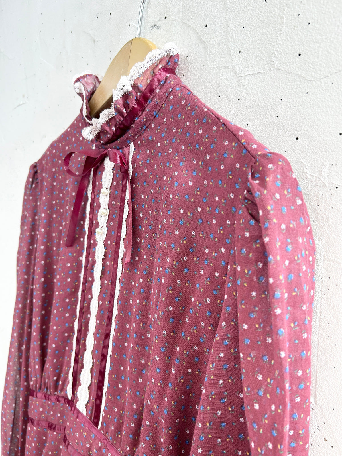 '70s Vintage Dress [J32456]