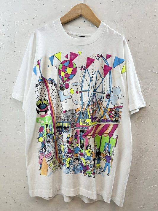 Vintage T SHIRT Amusement Park [H30833]