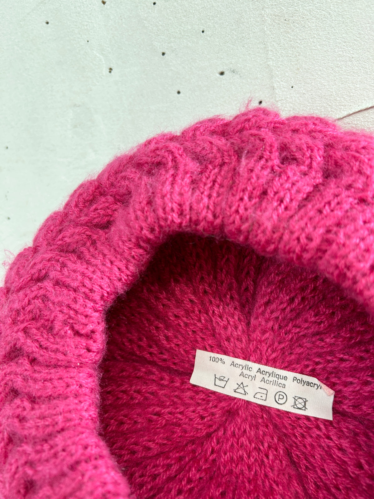Vintage Knit Cap [J34063]