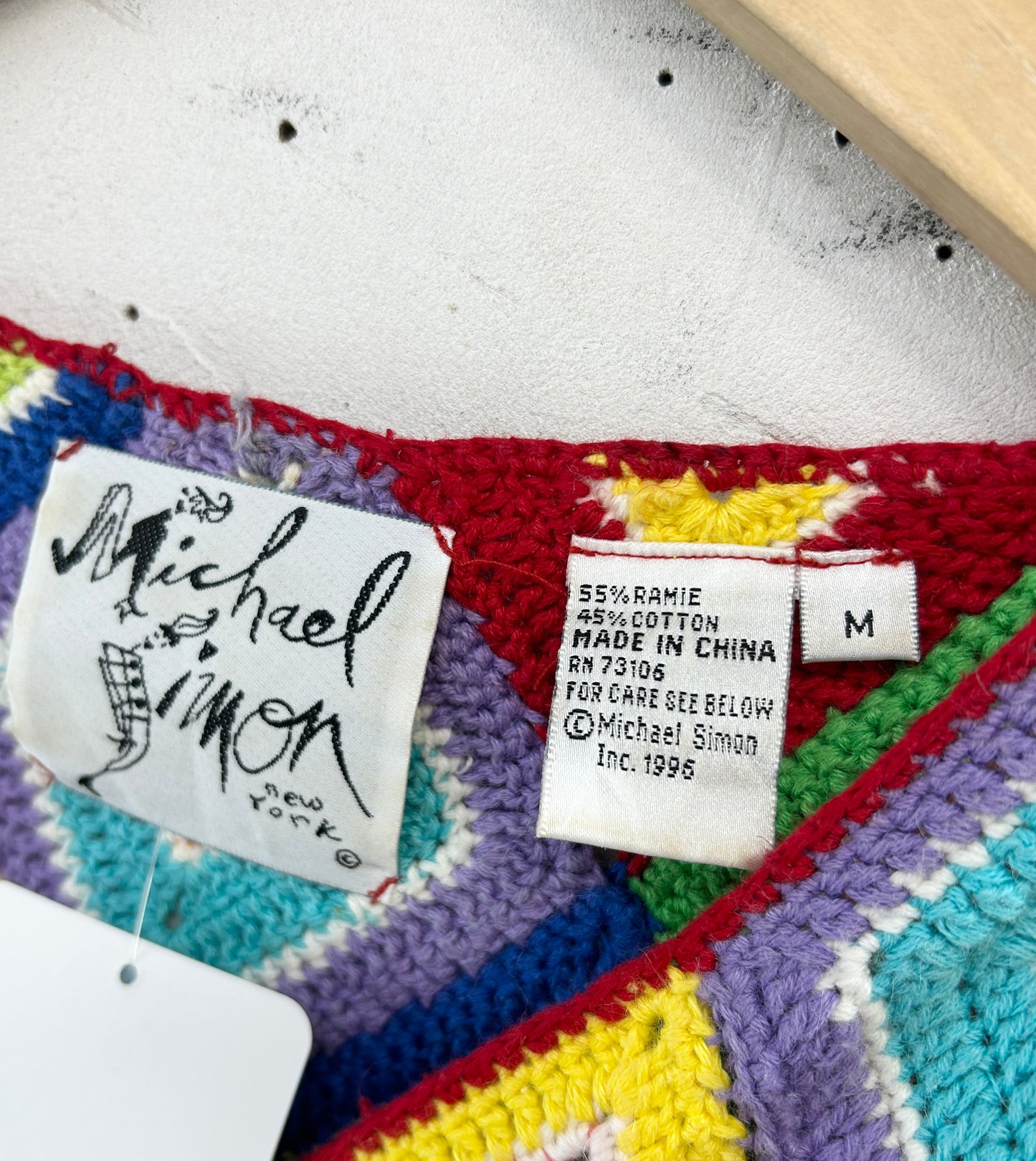 Vintage Cotton Knit 〜Michael Simon〜 [D32245]