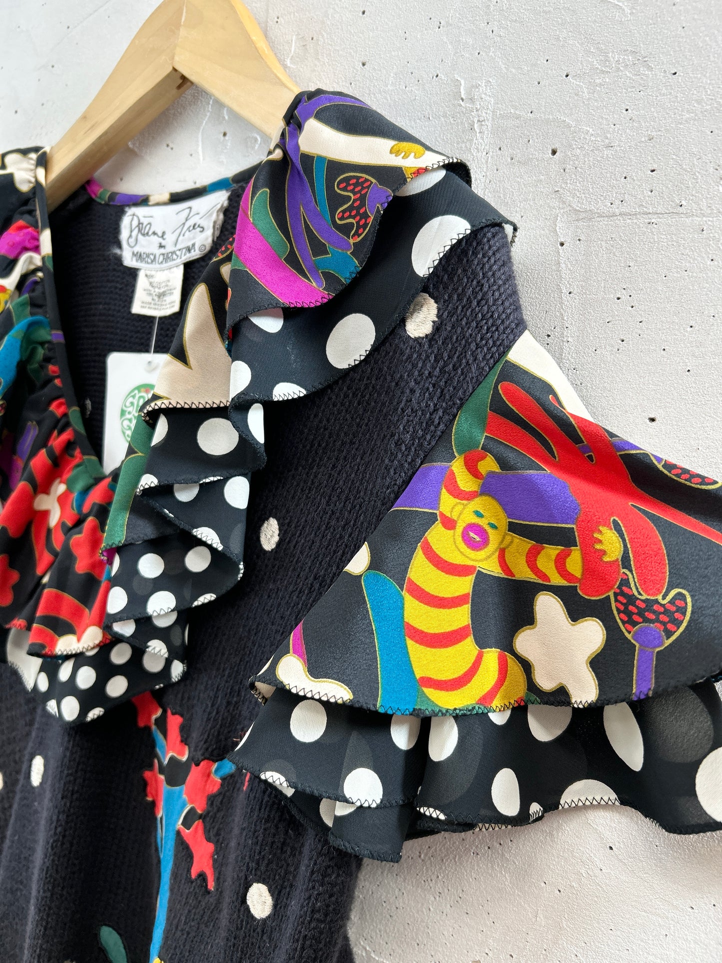 ’80s Vintage Tops 〜Diane Freis〜 [F32854]
