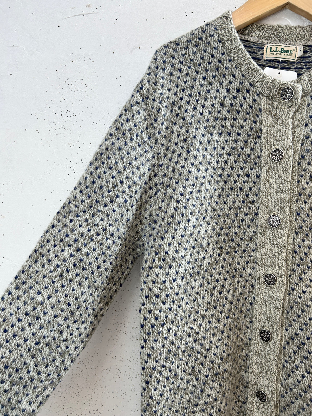 Vintage Knit Cardigan 〜L.L.Bean〜 [I34035]