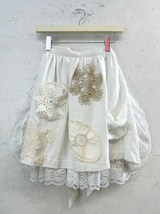 Vintage Apron 〜Funny dot CRAZY〜 [I33857]