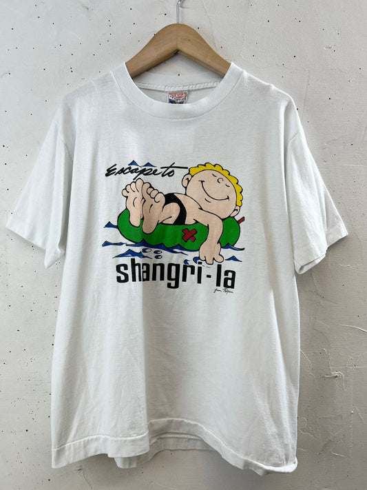 Vintage T SHIRT Shangri La  [H30794]