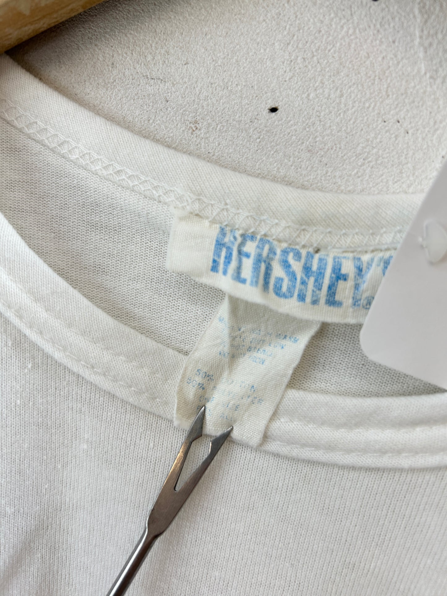 Vintage T SHIRT ’90s HERSHEY’S [H30834]