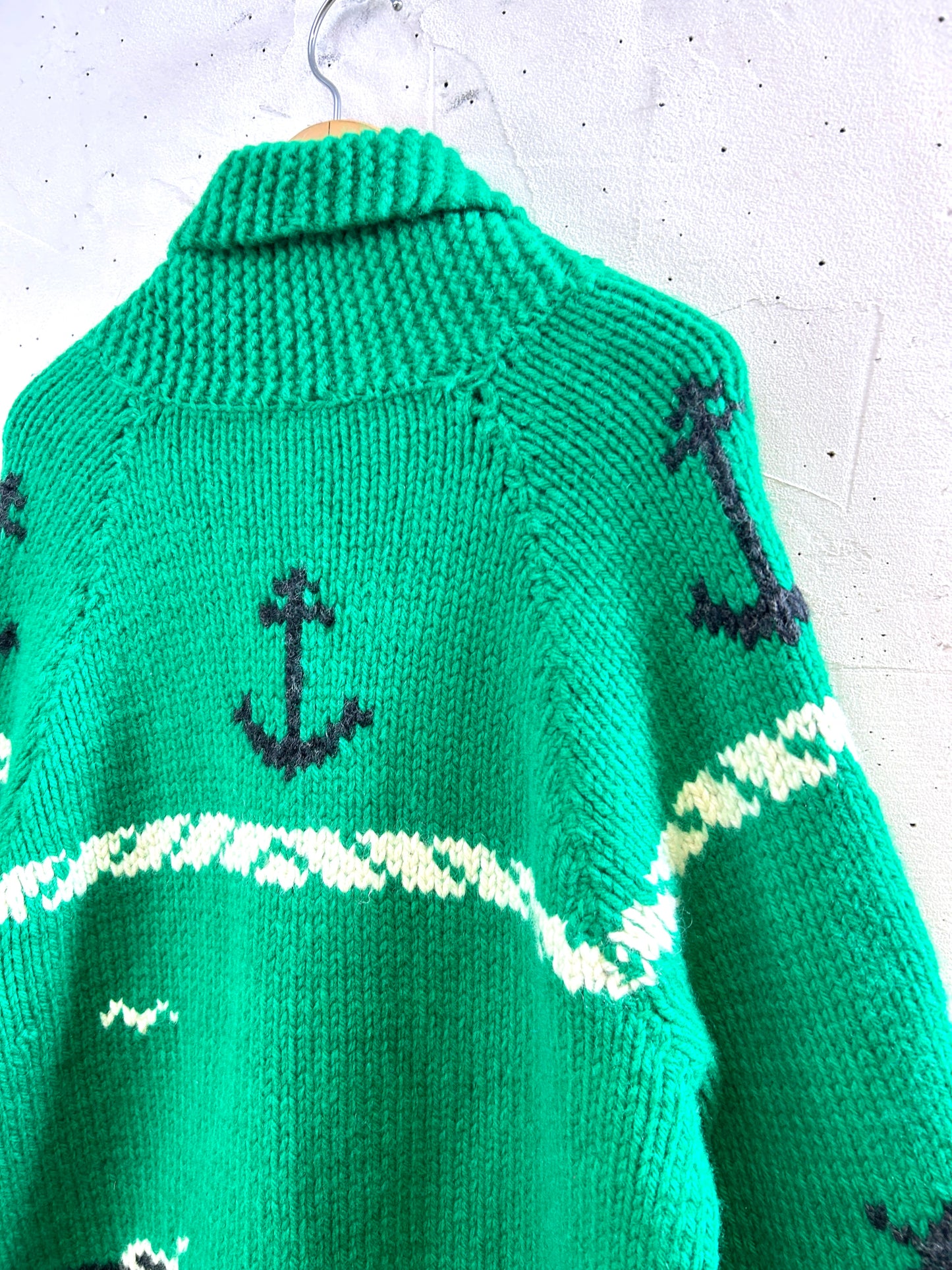 Vintage Cowichan Knit Cardigan [K30930]