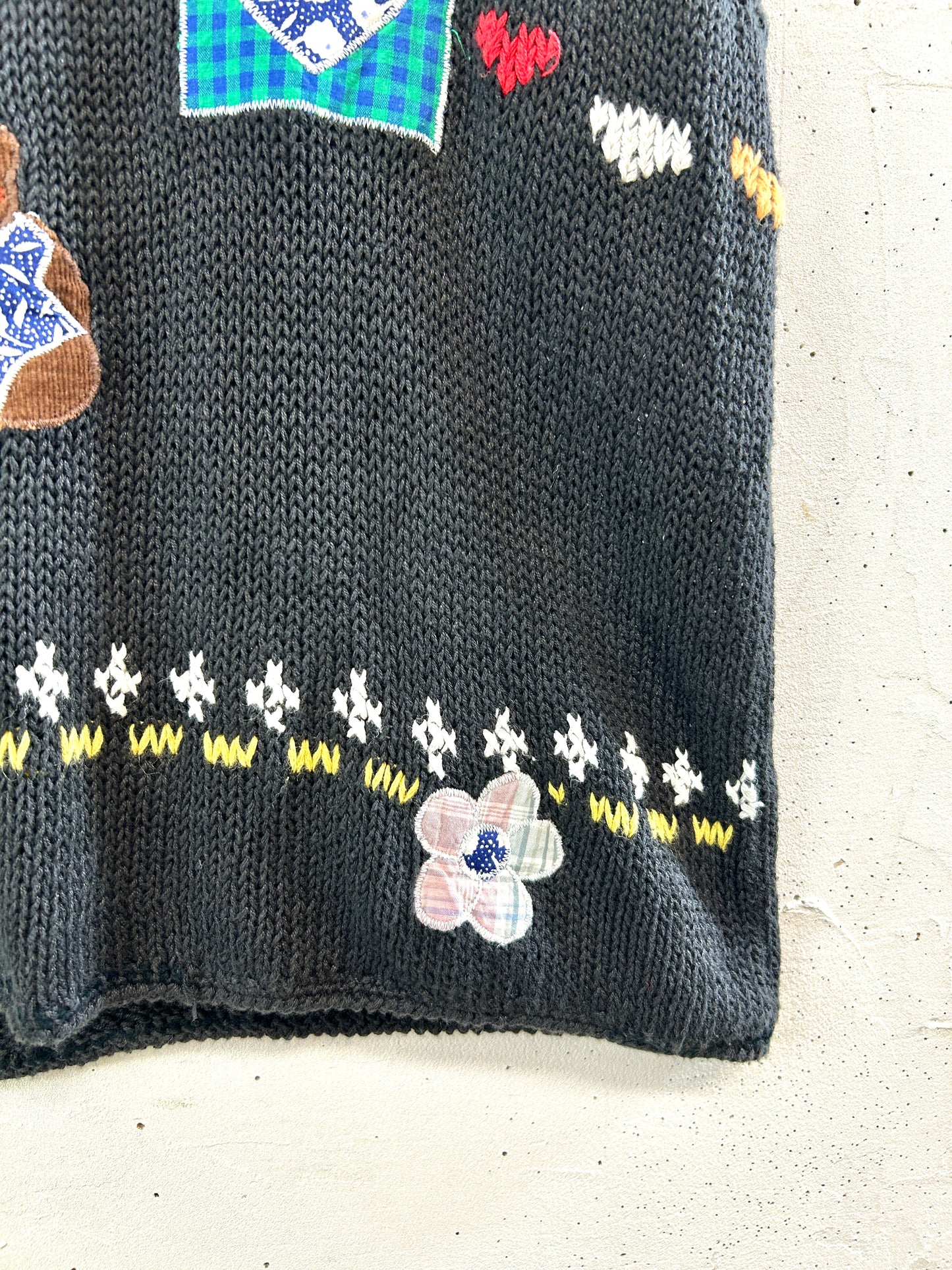 Vintage Knit Vest [D32006]