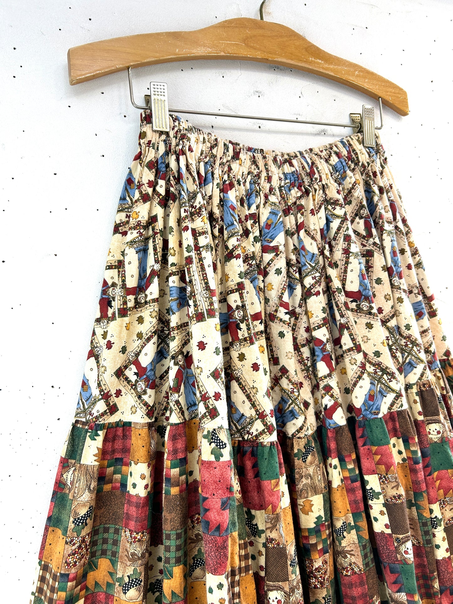 Vintage Tiered Skirt [D32217]