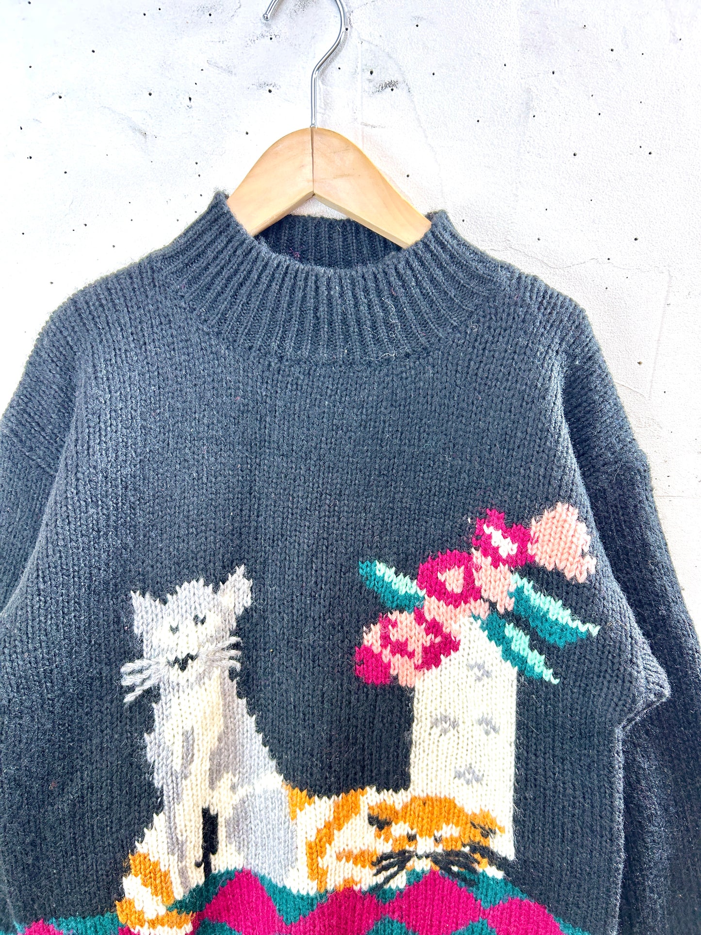 Vintage Knit Sweater [I30333]