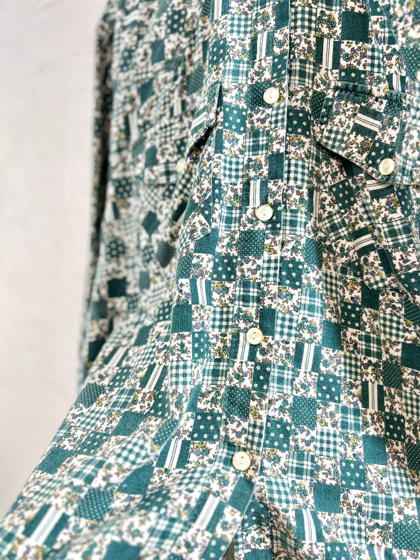 Vintage Flower Shirt 〜Wimar's〜 [K30798]