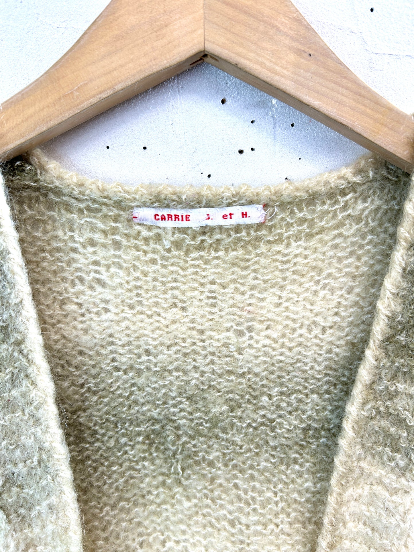 Vintage Knit Vest [A31421]