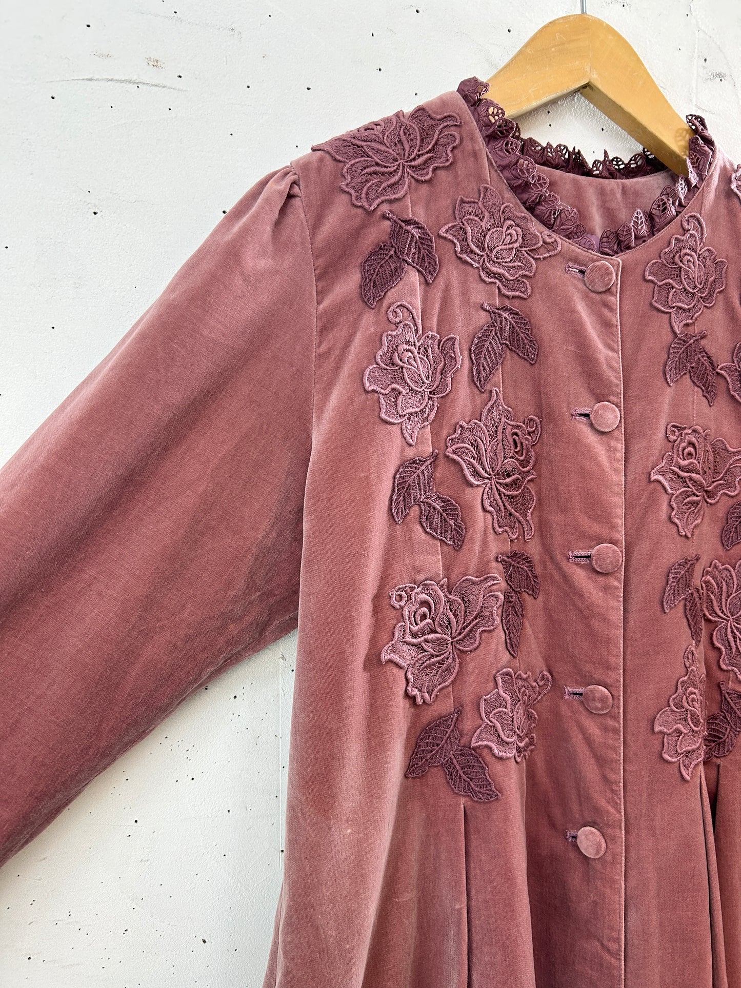 Vintage Velour Dress [J30473]