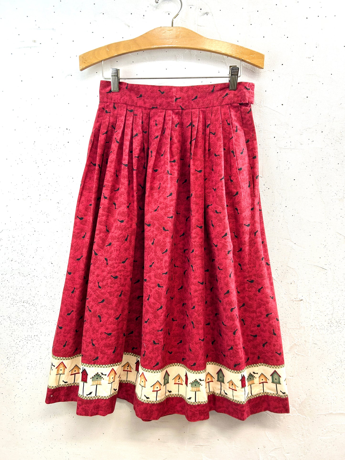 Vintage Bird Skirt [C31971]