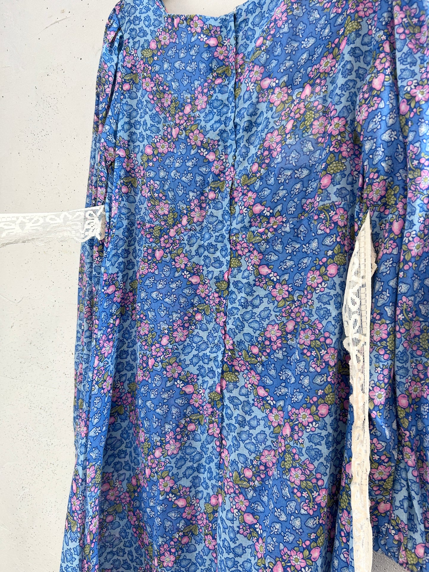 '70s Vintage Dress Berry Berry Berry [G33179]