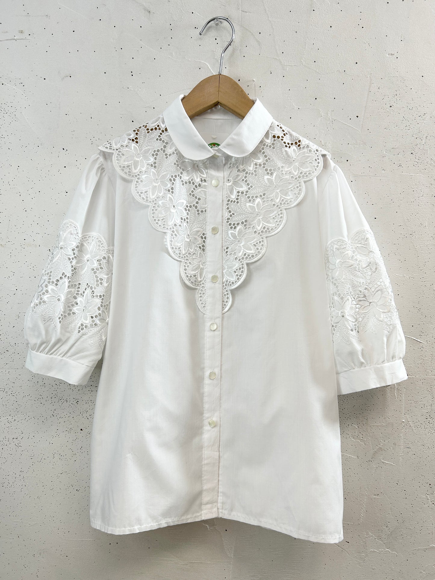 Vintage White Blouse [H33354]