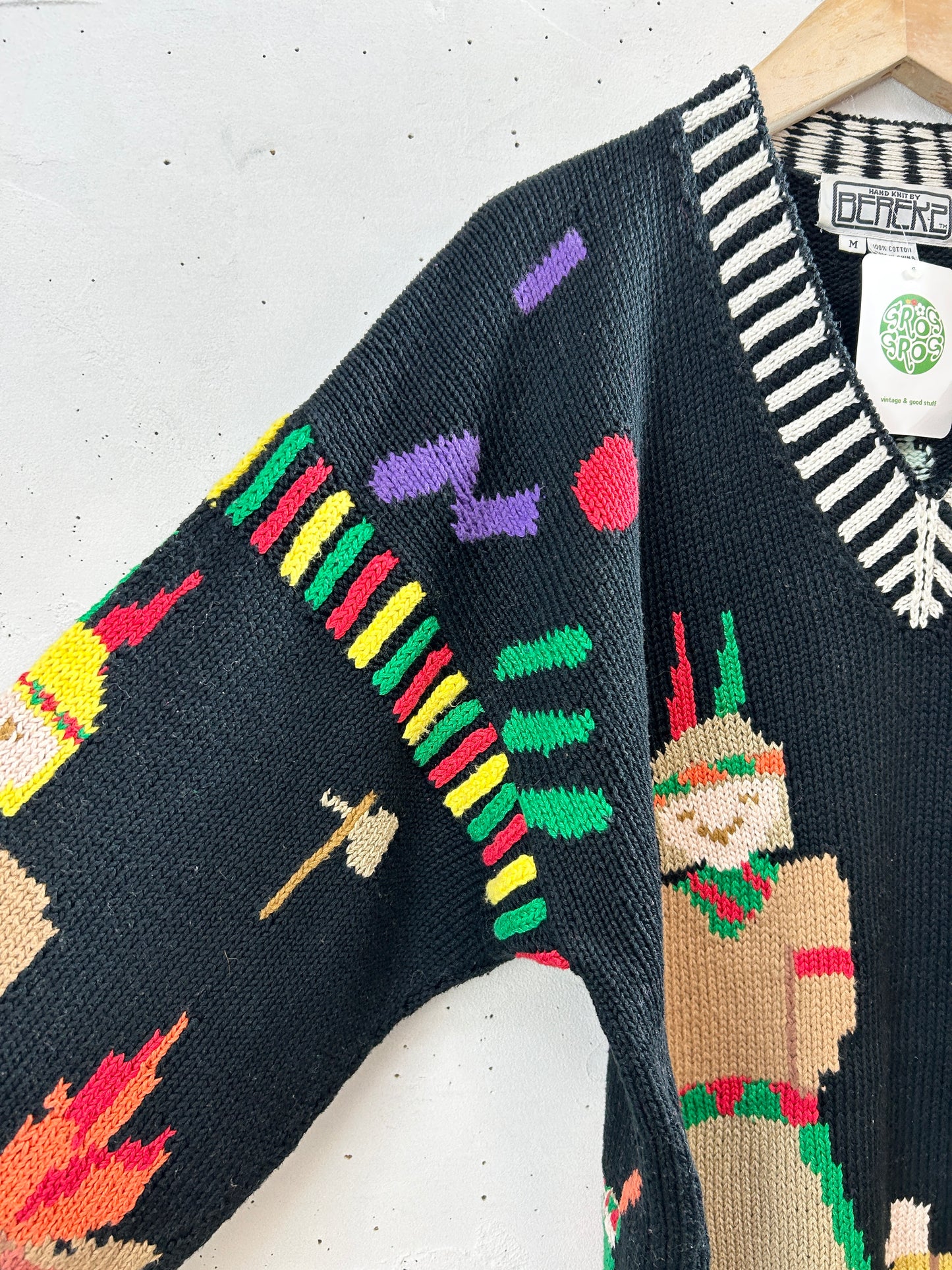 Vintage Knit Sweater 〜BEREK2〜　 [J30381]