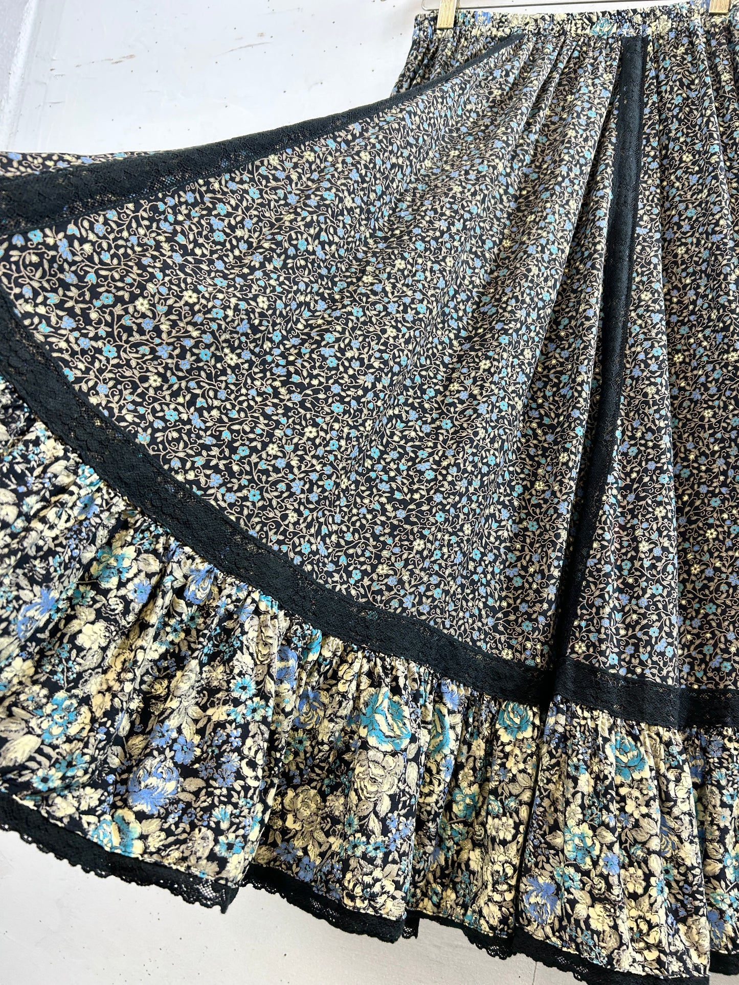 Vintage  Flower Skirt [H30950]
