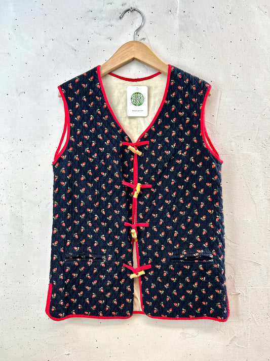 Vintage Quilting Vest [I30360]