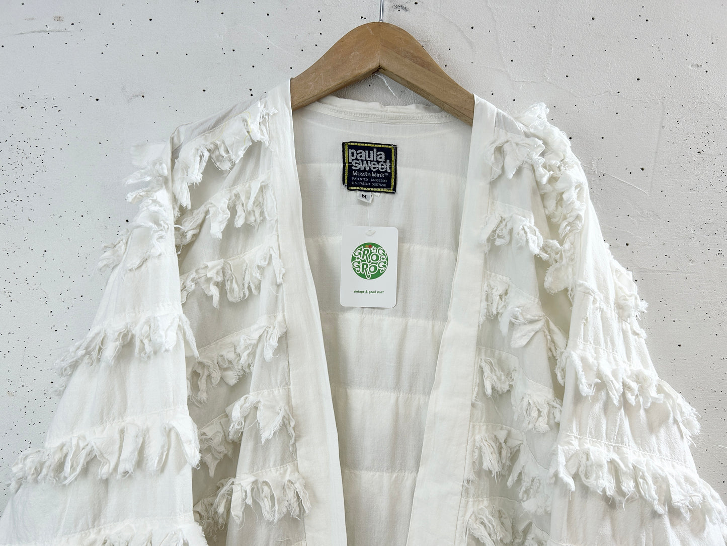 Vintage Fringe Jacket 〜paula sweet〜 [H33631]