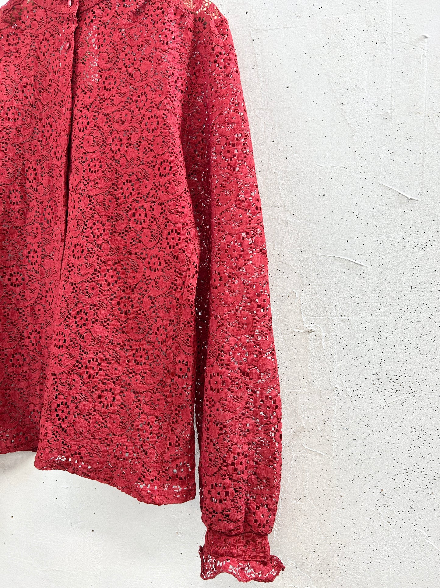 Vintage Lace Blouse [F32595]