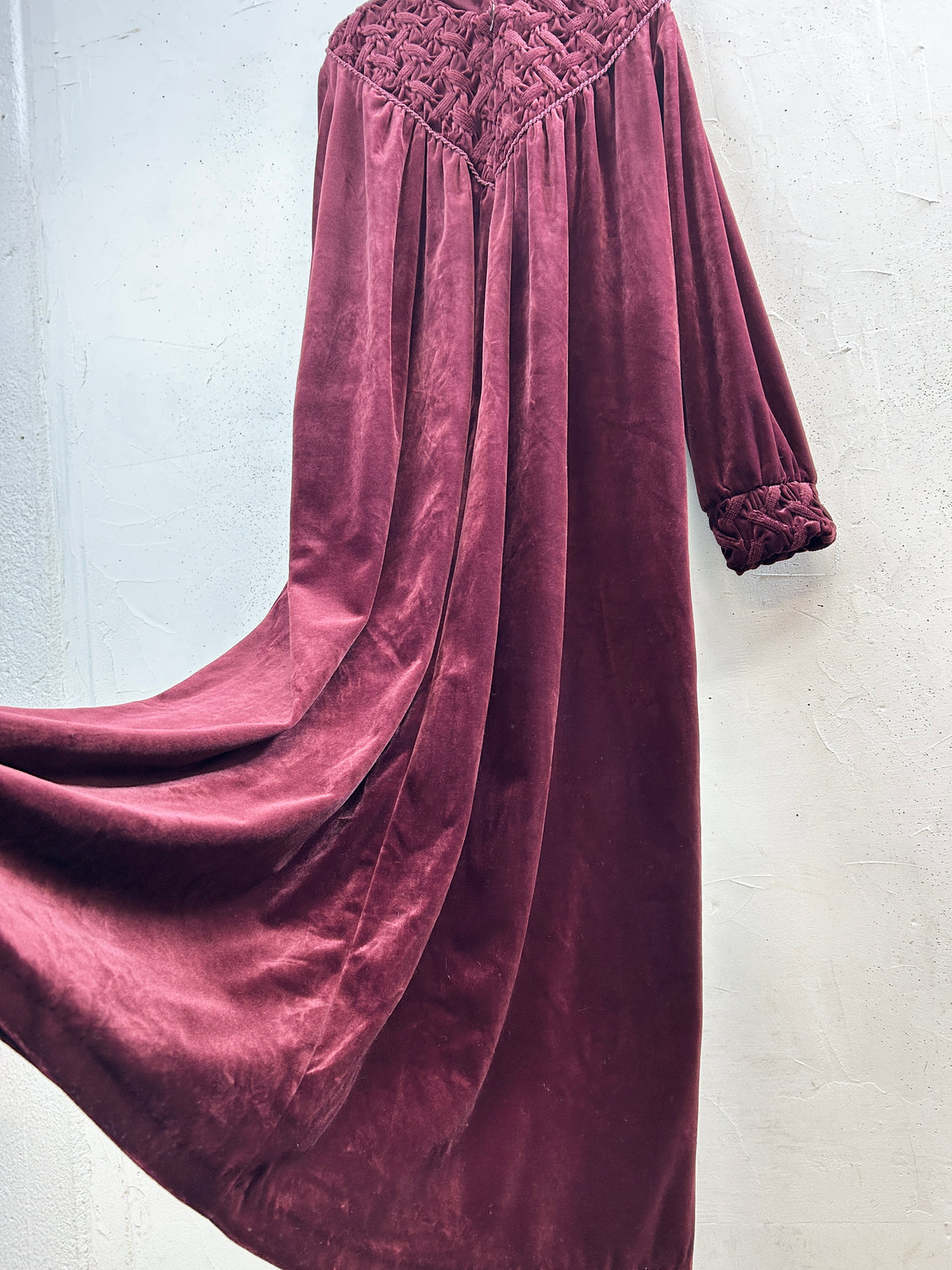 Vintage Velours Dress [J34207]