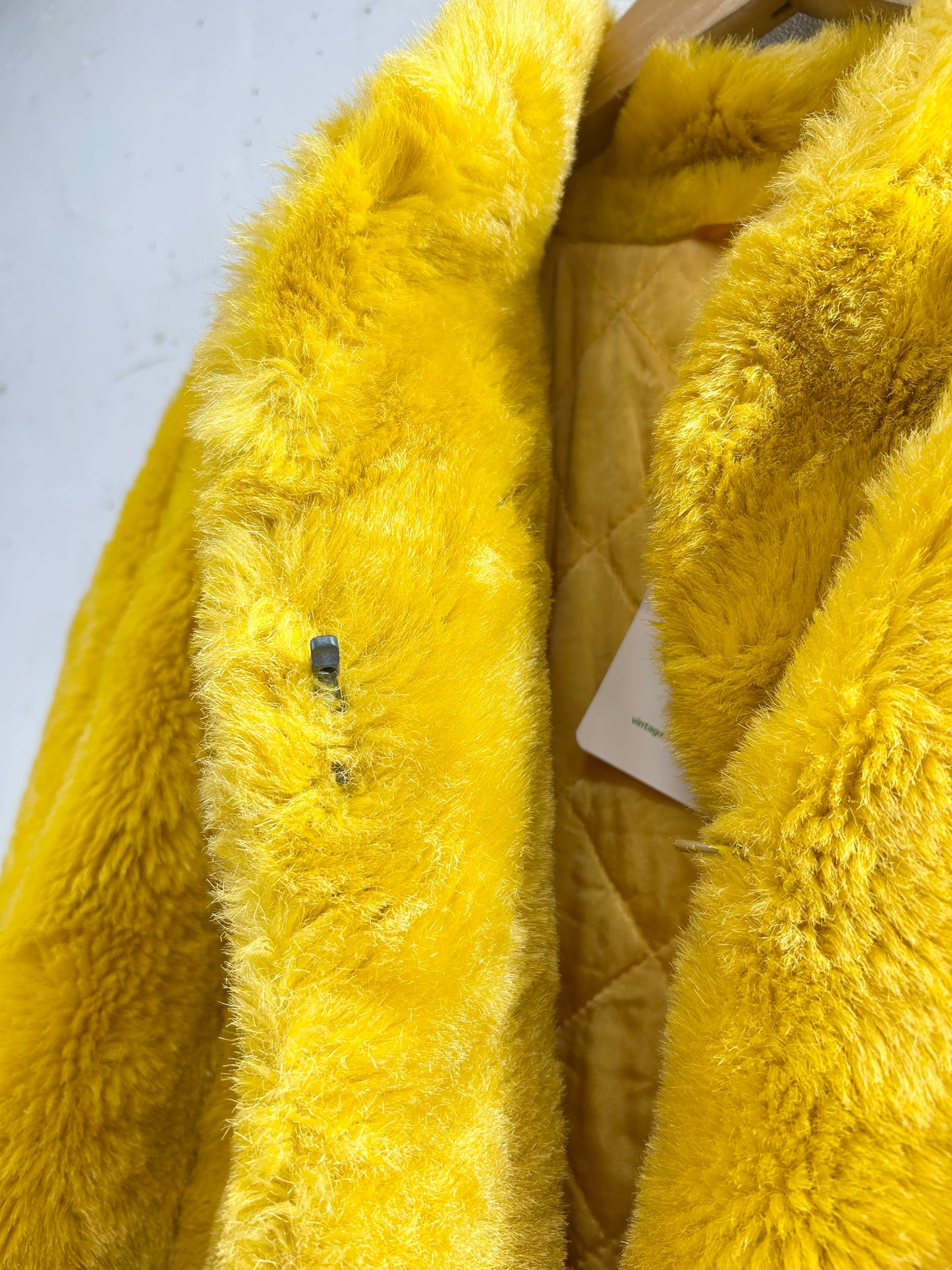 Vintage Eco Fur Coat 〜MADE IN W.GERMANY〜 [A31198]