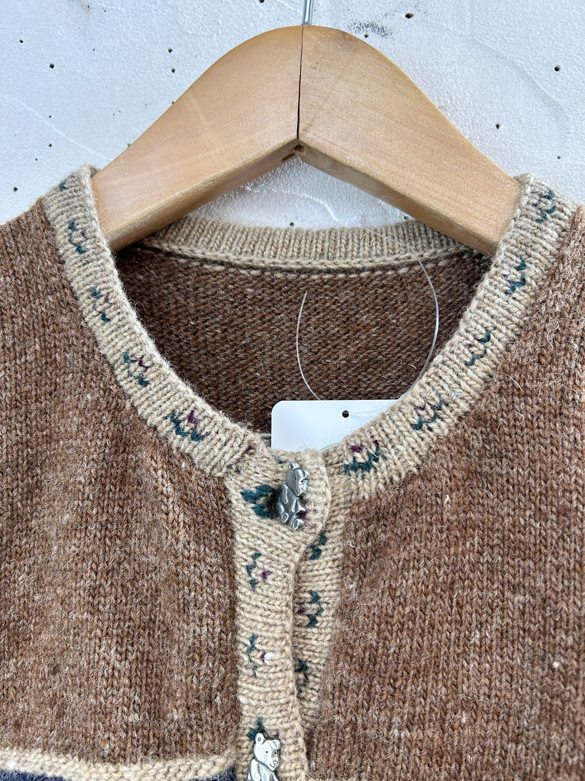 Vintage Knit Vest [J34331]