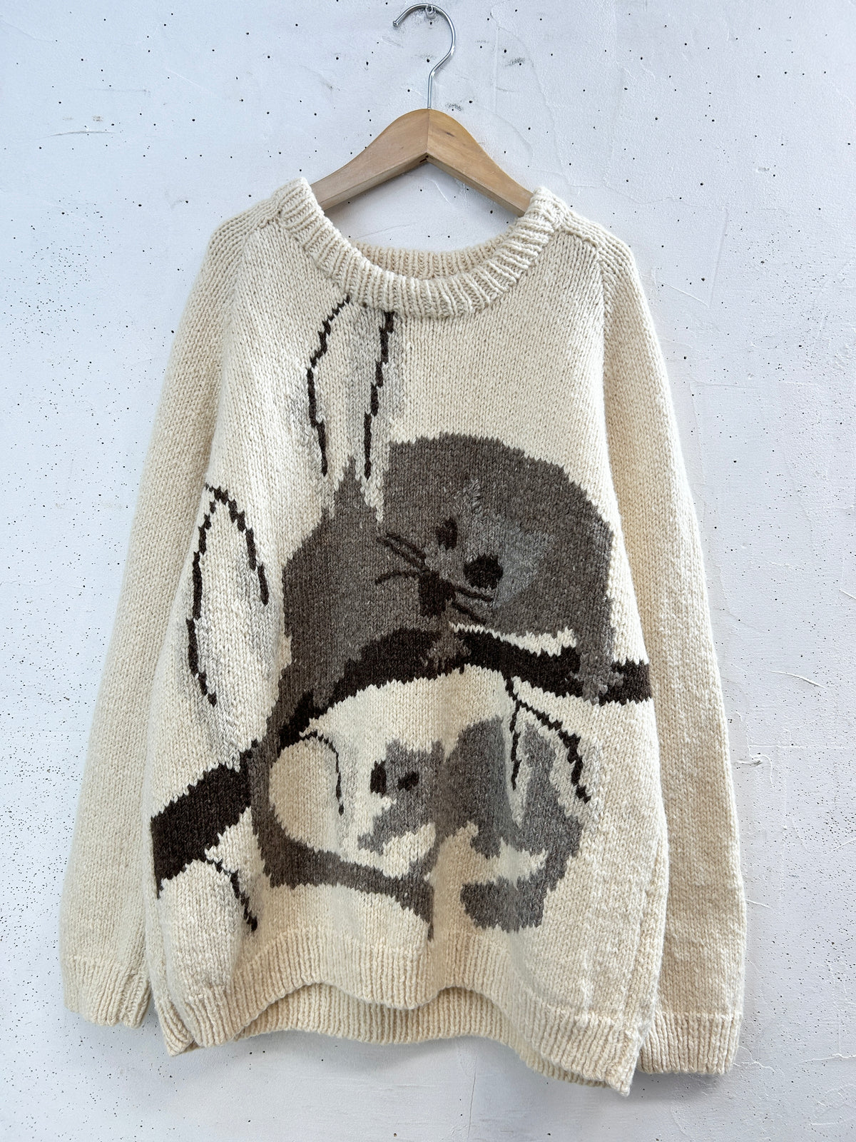 Vintage Knit Sweater [J34329]