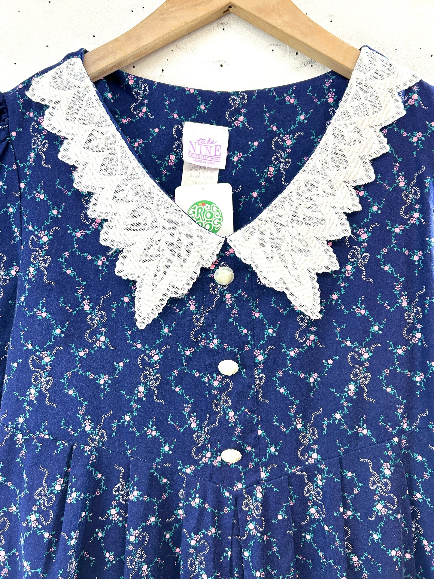 Vintage Dress MADE IN USA [G32911]