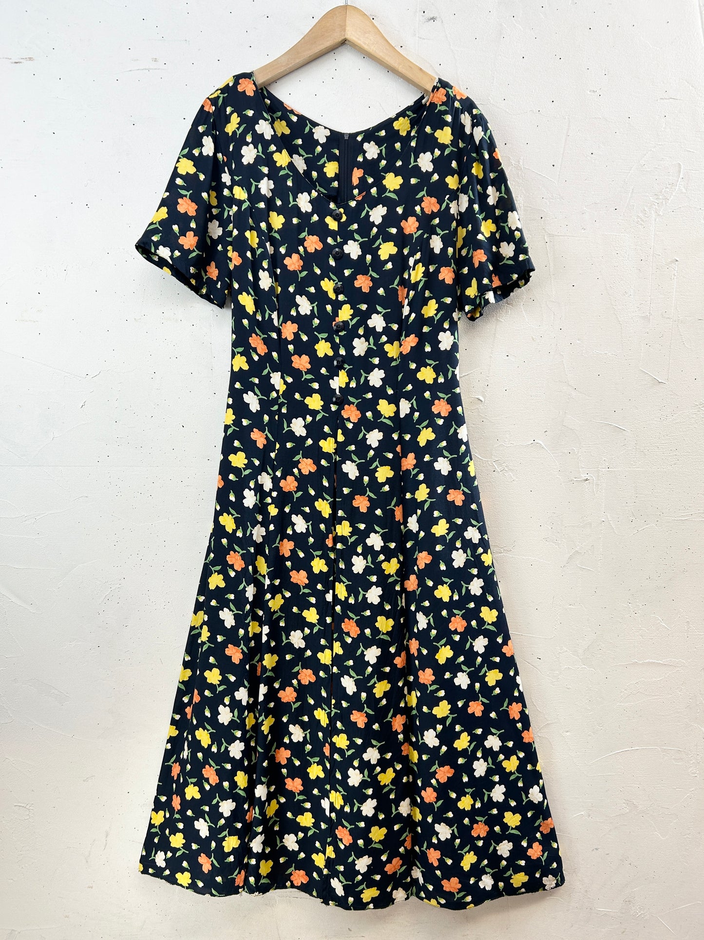 Vintage Flower Dress [H30802]