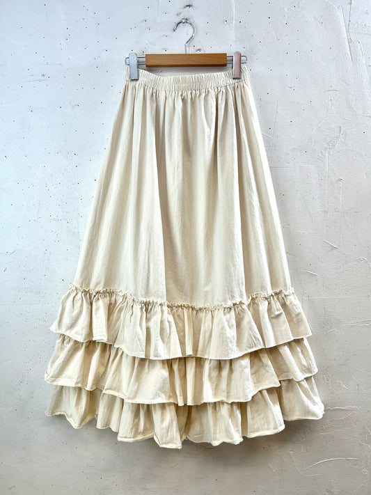 Vintage Tiered Skirt [H30848]