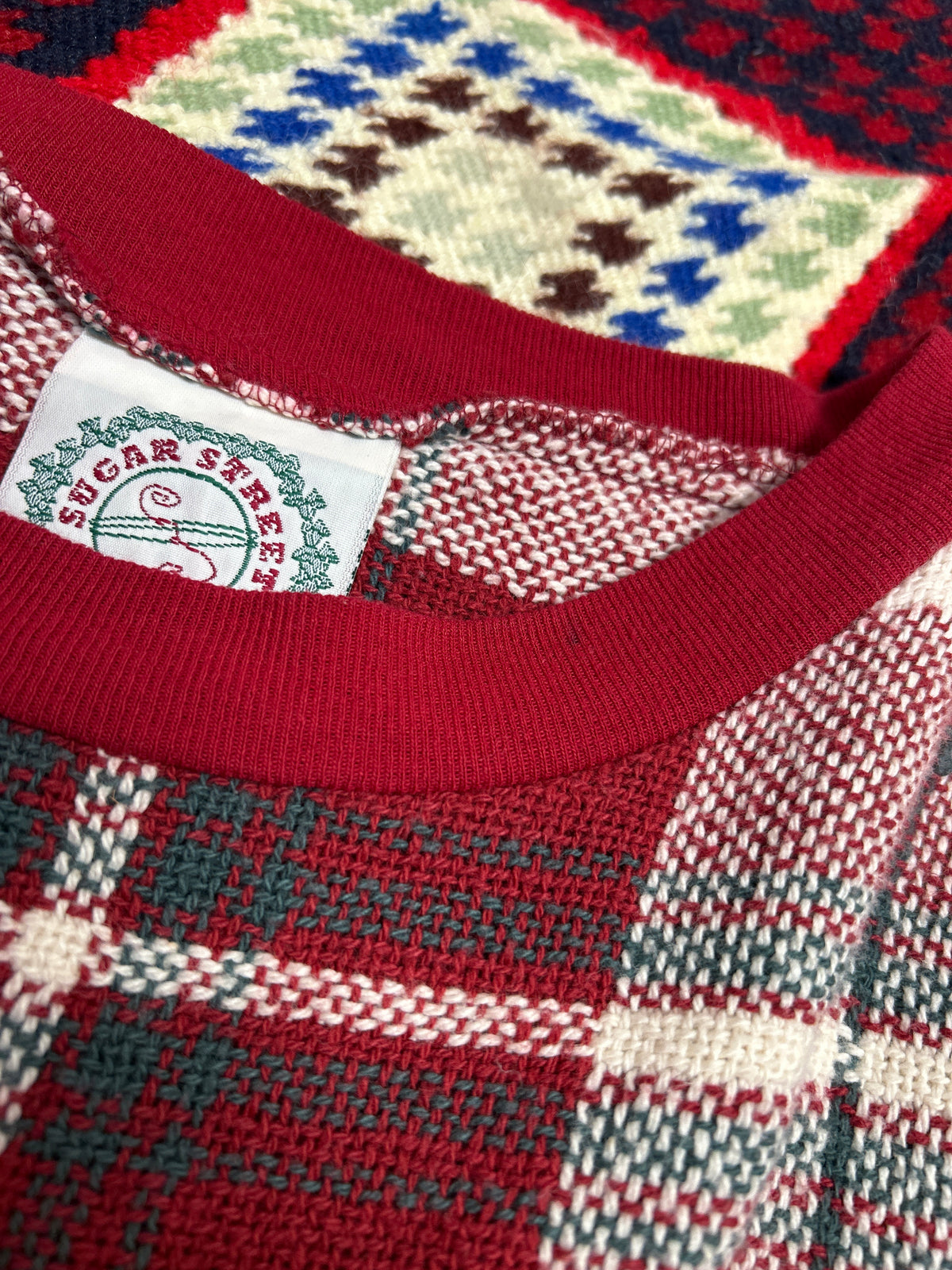 Vintage Rug Tops 〜SUGAR STREET WEAVERS〜 MADE IN USA [J34184]
