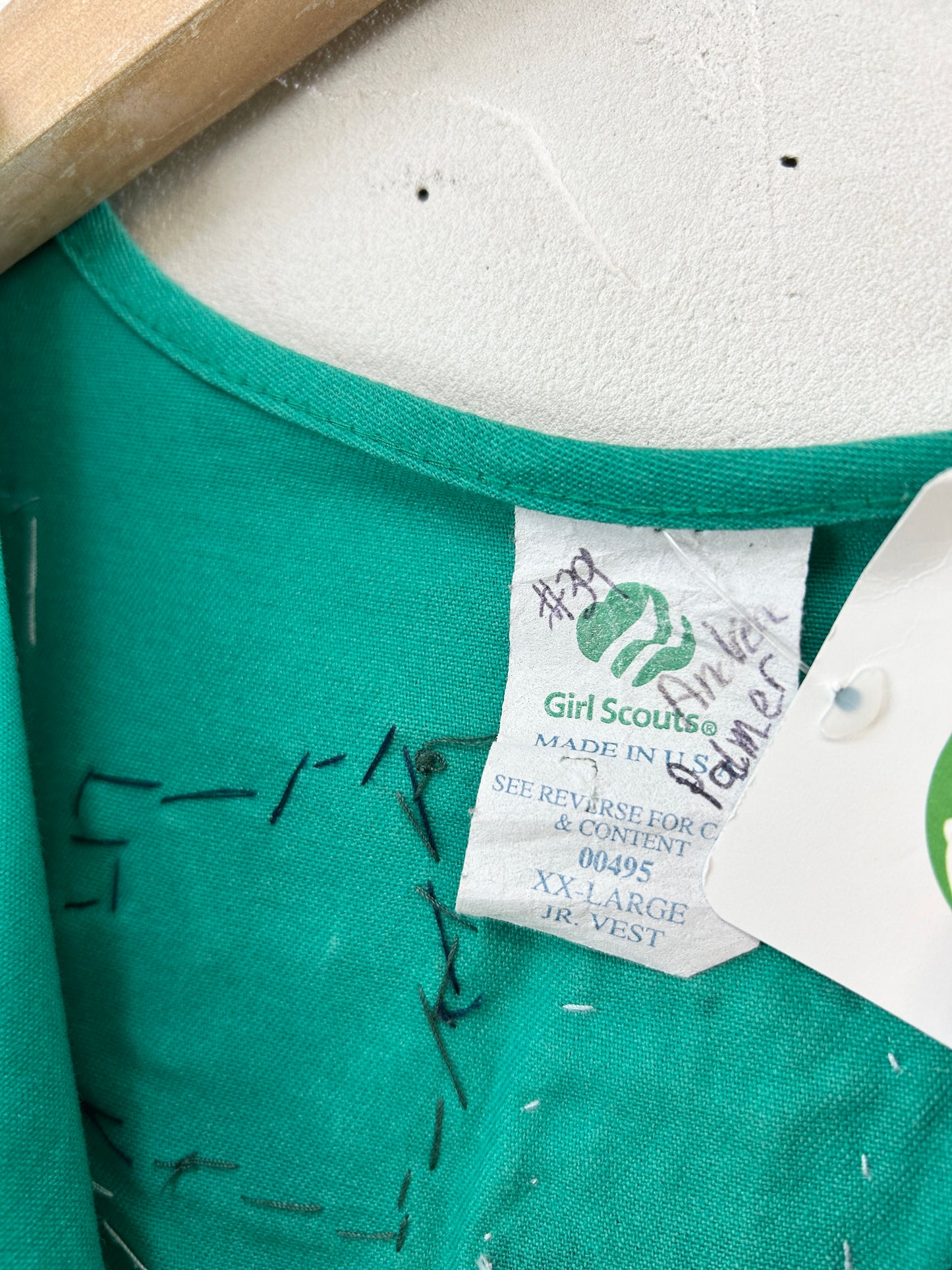 Vintage Girl Scout Vest [I30231]