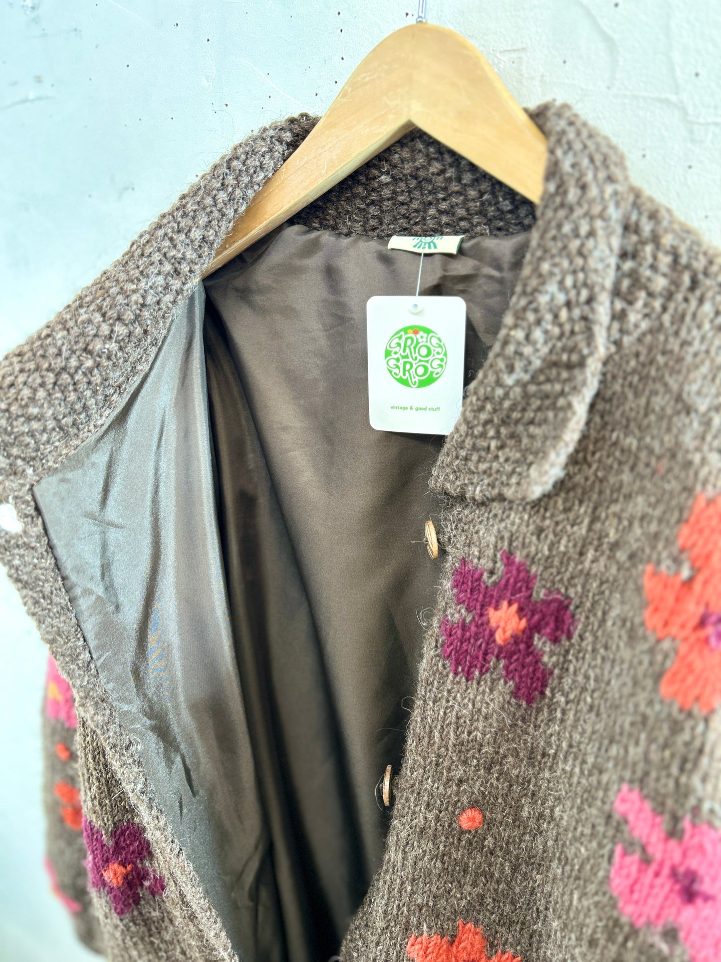 Vintage Knit Cardigan 〜PACHAMAMA〜 [K30855]