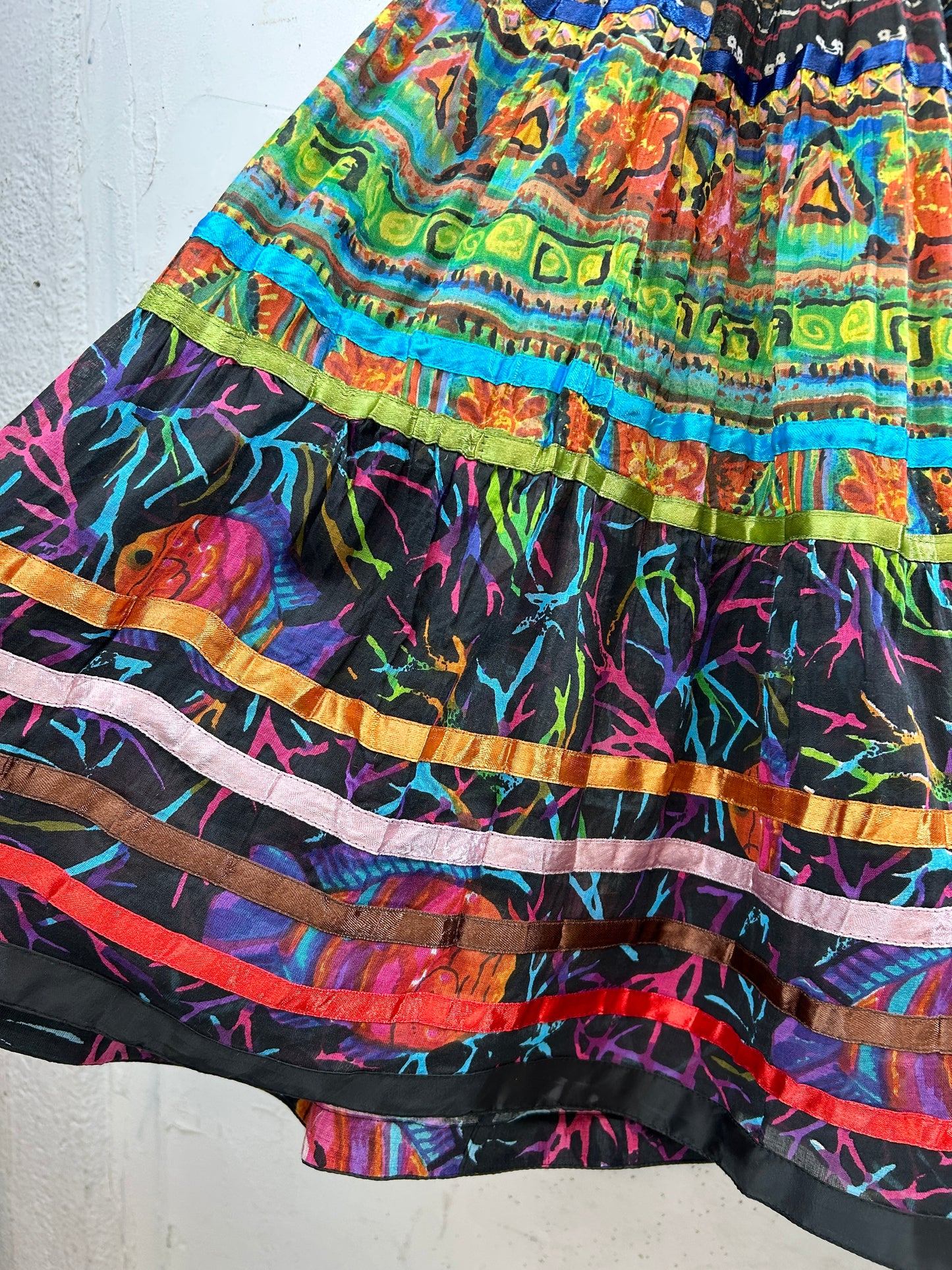 Vintage Tiered Skirt [B31573]