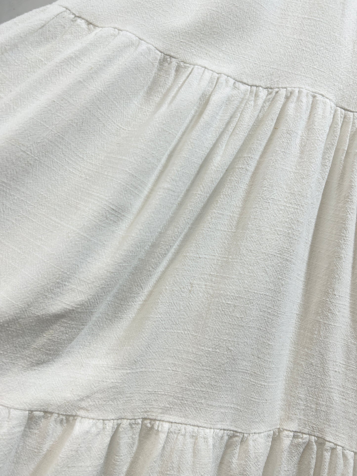 Vintage White Skirt [F32574]