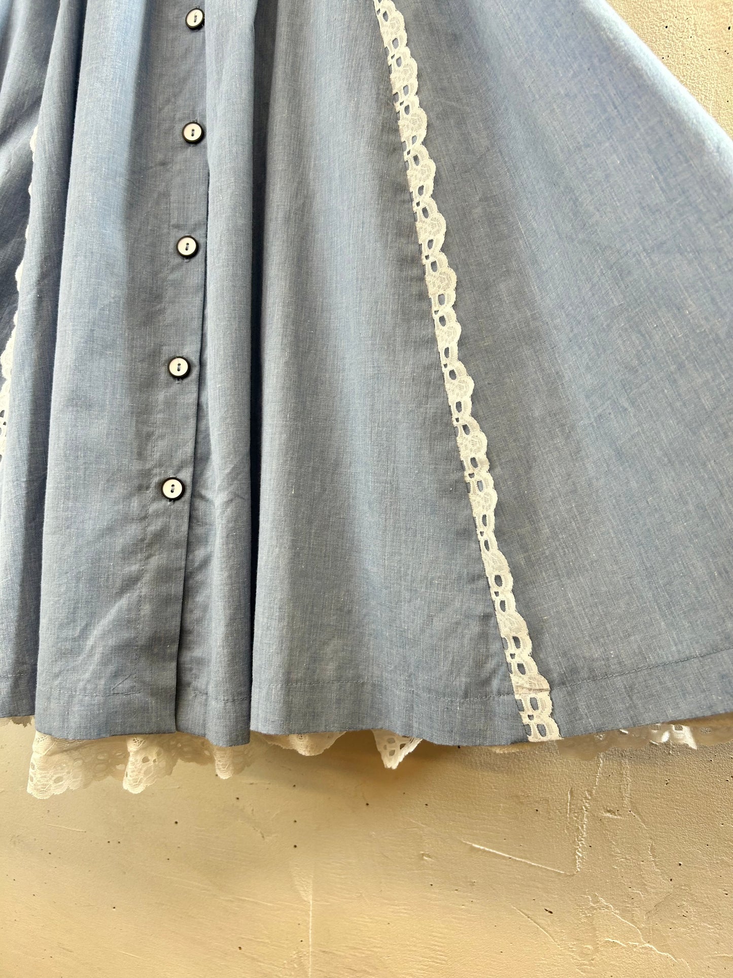 ’70s Vintage Skirt MADE IN USA [G30665]