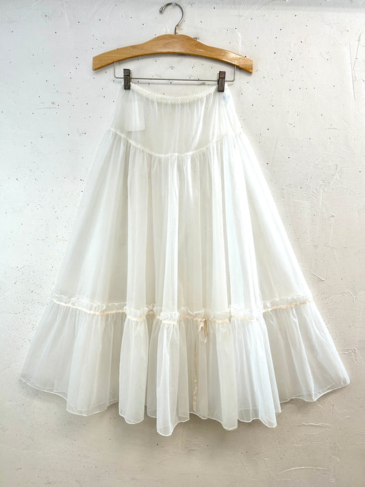 Vintage Petti Skirt  MADE IN USA [D32172]