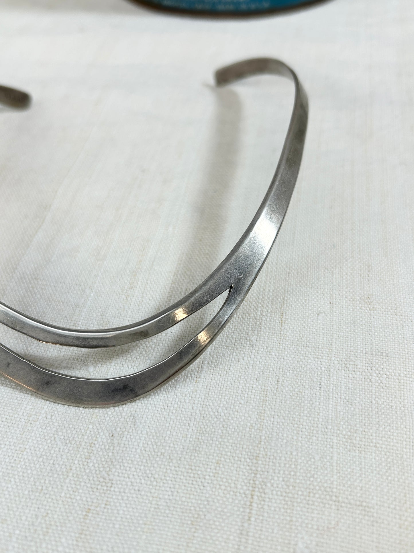 Vintage 925Silver Choker MADE IN MEXICO [I30216]