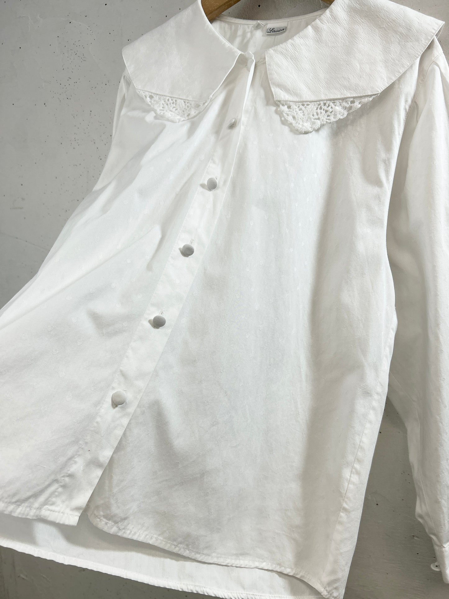 Vintage White Blouse [F32607]