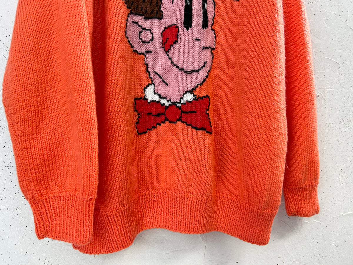 Vintage Hand Knit Sweater [J34081]