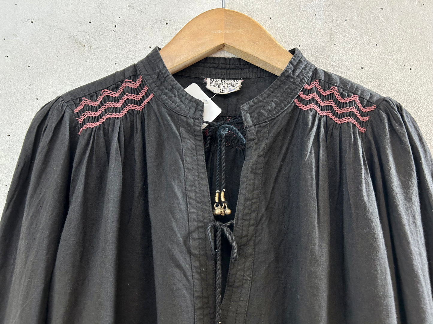 Vintage Indian Cotton Blouse [G30609]