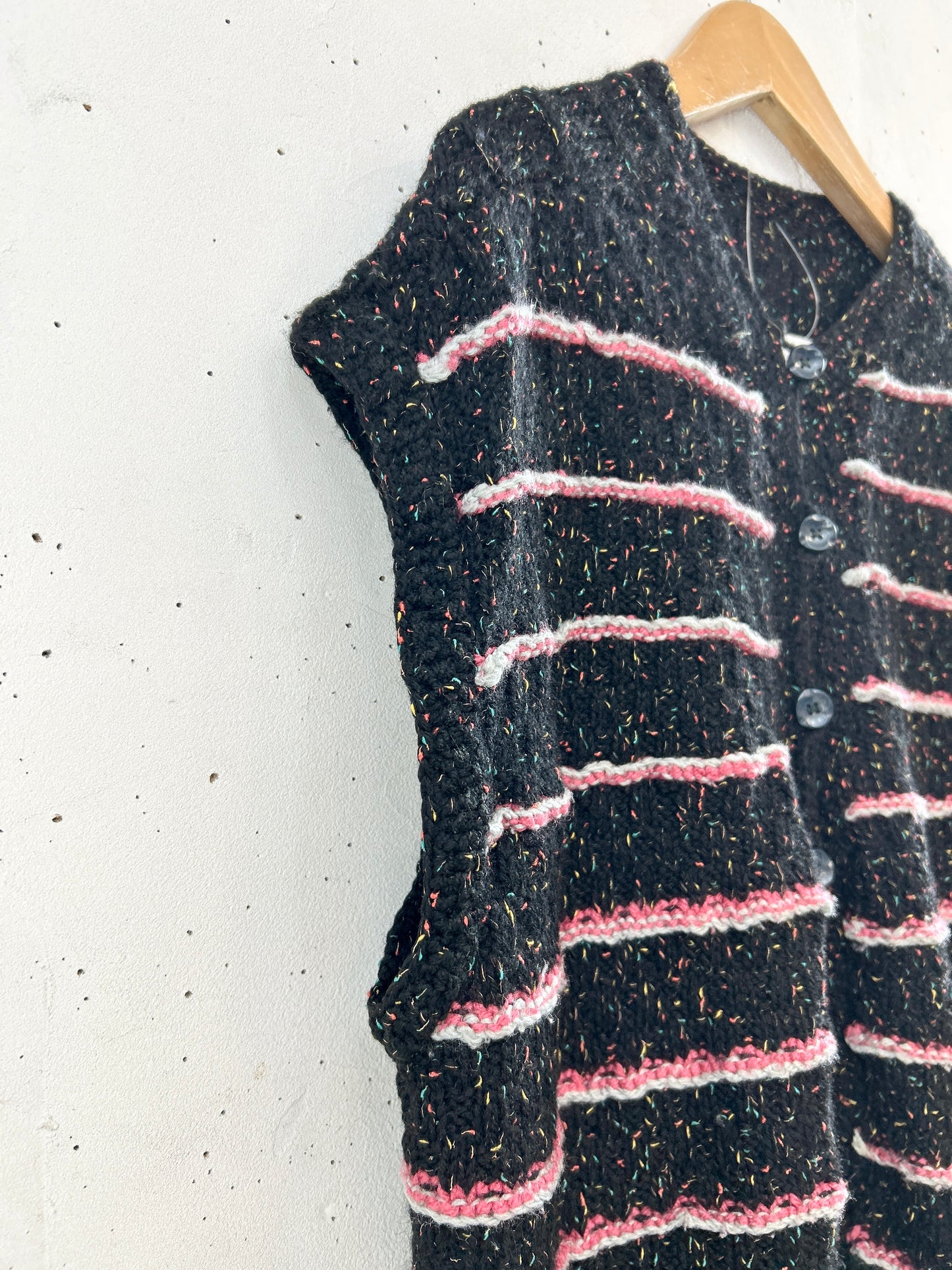 Vintage Knit Vest [L30953]