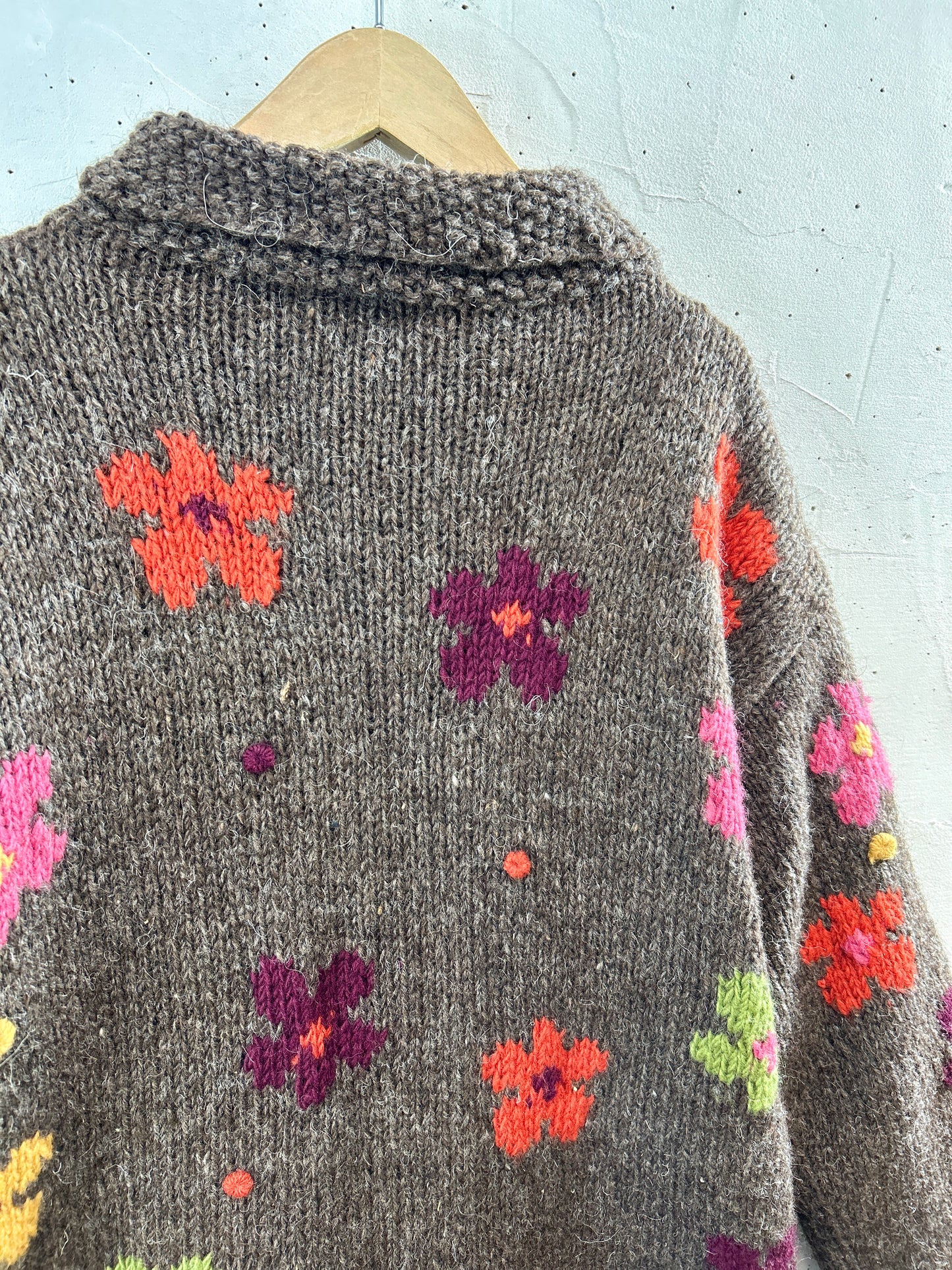 Vintage Knit Cardigan 〜PACHAMAMA〜 [K30855]