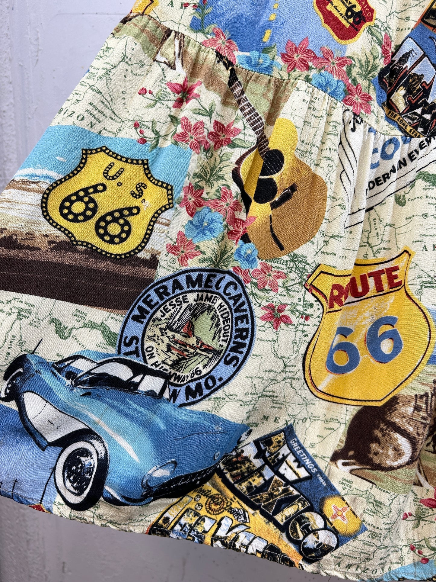 Vintage Tired Skirt [B31493]