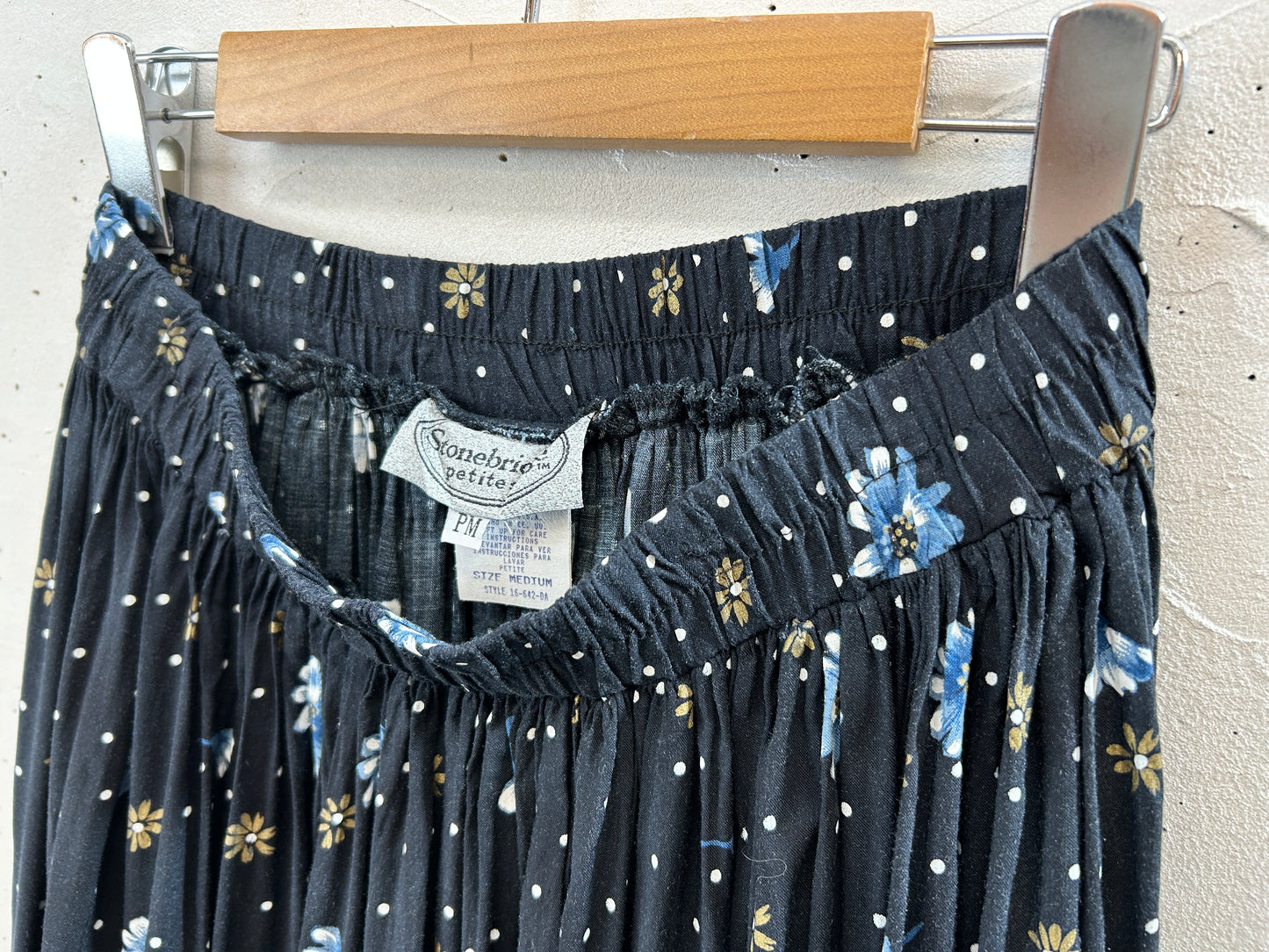 Vintage  Flower Skirt [H30884]