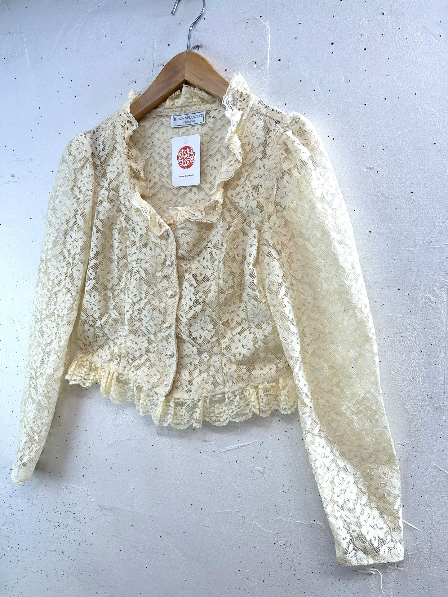 Vintage Blouse 〜Jessica Mcclintock〜 [A31321]